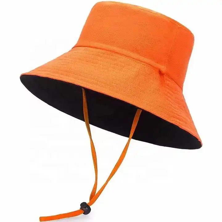 factory wholesale bucket hats with string