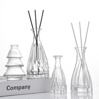 Ensemble de flacons diffuseurs d'aromathérapie en verre écologiques de 100ml parfum de maison parfum liquide pour usage au bureau