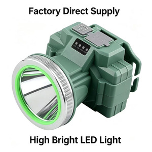 Torcia Frontale di Sicurezza per Miniera, Lampada LED Ricaricabile, Resistente e Impermeabile, Luce a Basso Abbagliamento per Lavori in Tunnel e Sotterranei - Product Image 3