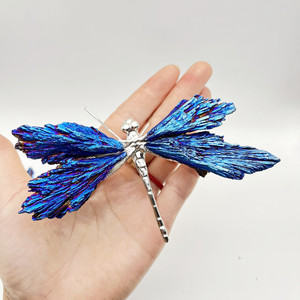 Joyería americana Chapado en turmalina negra natural con técnica tallada Color Crystal Aura Black Tourmaline <span class=keywords><strong>Dragon</strong></span> <span class=keywords><strong>Fly</strong></span> - Product Image 3