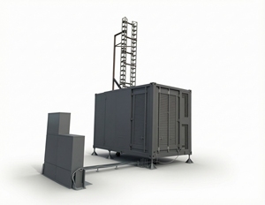 Système de Stockage d'Énergie Solaire (ESS) 430kWh 437kW 1C, Batterie Solaire 300kW 500kW 800kW, Système de Stockage Solaire Personnalisé 1MWh 5MWh, Conteneur Industriel - Product Image 4