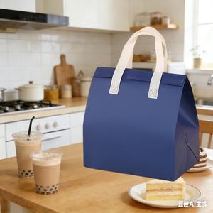 Eco-Friendly Insulated Cooler <b>Backpack</b> Style Large Capacity Non-Woven Thermal <b>Bags</b> for Food-Luxury Modern Design - Product Image 1