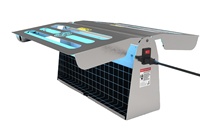 Piège à insectes collant UV en acier inoxydable, lampe T8 électrique pour le contrôle des moustiques et des nuisibles volants en intérieur