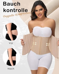 <span class=keywords><strong>Faja</strong></span> <span class=keywords><strong>colombiana</strong></span> de látex con varillas de acero para mujer, moldeadora de cintura y abdomen - Product Image 2