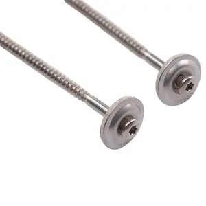 Haiyan stainless steel 304 torx slotted umbrella head with EPDM washer roofing tapping wood screw