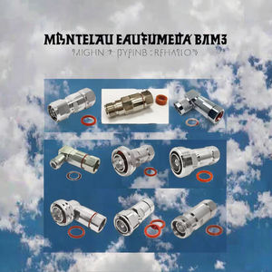 Suministro de fábrica Superflex 1/<span class=keywords><strong>2</strong></span> Conector RF Abrazadera de 90 grados 1/<span class=keywords><strong>2</strong></span> Cable N Tipo <span class=keywords><strong>Mini</strong></span> DIN 4,3-10 7/16 Din Macho Enchufe Hembra Jack 1P - Product Image 2