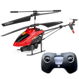 Hélicoptère RC Wltoys V398-C 3.5CH 2.4G 6 axes avec gyroscope et fonction de lancement de missile, avion RC tirant des missiles - Product Image 2