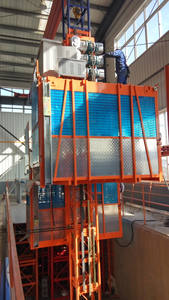 Katrol Lift konstruksi SC200 kabin tunggal untuk pembangun - Product Image 6