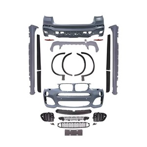 Kit carrosserie X4M STYLE en plastique pour BMW <span class=keywords><strong>X4</strong></span> G02, modification de voiture, pare-chocs avant et arrière, jupe latérale, diffuseur, kit carrosserie - Product Image 2