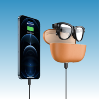 Lunettes Connectées IA avec Caméra Traduction en Temps Réel Assistante Vocale Anti-Tremblement Capture IA
