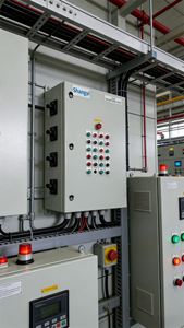 कस्टम स्प्रेडर स्थिति सूचक बॉक्स | ip2x रेटेड लो वोल्टेज पैनल | क्रेन सुरक्षा निगरानी उपकरण | शांगयी SYCS---01 q235 - Product Image 5