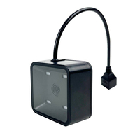 Promotion Exceptionnelle : Lecteur de Codes-Barres Fixe Filaire ABS+PC pour Caisse de Magasin, Interface USB/RS232, Garantie 1 An, En Stock, Prix Direct Usine