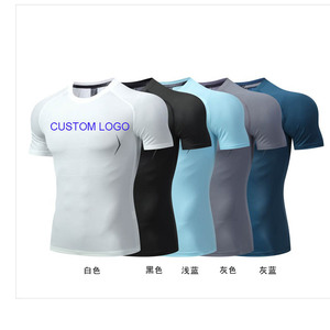 Ropa Deportiva <span class=keywords><strong>Para</strong></span> Hombres de gran tamaño con estampado de poliéster en blanco, Camiseta deportiva <span class=keywords><strong>para</strong></span> gimnasio, camisetas <span class=keywords><strong>para</strong></span> correr, Camiseta deportiva <span class=keywords><strong>para</strong></span> hombre, de talla grande, a la moda - Product Image 2