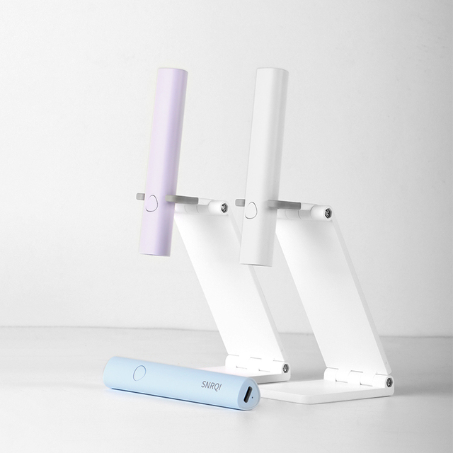 Whole Sale 3W Rechargeable Cordless Curing Handheld Mini Uv Led Nail Lamp with Stand