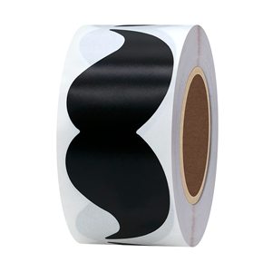 Adesivi in Vinile Personalizzati a Forma di Baffo per Etichette, Decorazioni per Feste Baby Shower, Adesivi per Vestiti - Product Image 5