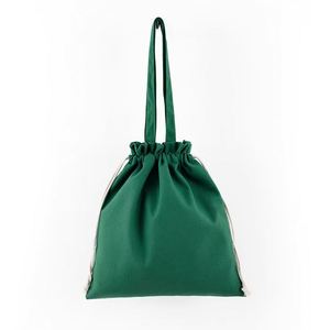 Bolsas de Playa Grandes de Lona de Algodón con Cordón, Personalizadas con Logotipo, Impresas, OEM, para Regalo - Product Image 2