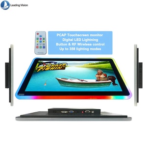 จอเกมมิ่งอะคริลิค LED แบบสัมผัส รุ่นใหม่ ขนาด 21.5/23.8/27/32 นิ้ว แบบ Capacitive รองรับการสัมผัส 10 จุด ความละเอียด 1920x1080 อัตราส่วนภาพ <span class=keywords><strong>16</strong></span>:9 ความสว่าง 350cd/<span class=keywords><strong>m</strong></span>² - Product Image 2