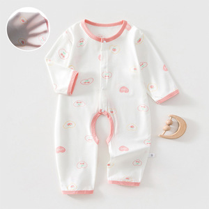 Body de bebé con entrepierna abierta, fino, modal, transpirable, unisex, para verano, categoría A, tejido con etiqueta. - Product Image 1