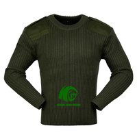 Pull tactique en tricot camouflage fabriqué par Kango Factory avec un design respirant et chaud pour l'hiver et les températures froides