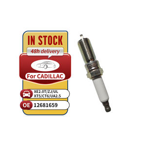 Premium Iridium Zündkerze für Cadillac 2015-2023 Hoch temperatur beständigkeit Starke Zündung Verbesserte Reaktion OE 12681659 - Product Image 1