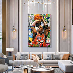 Abstrait Graffiti <span class=keywords><strong>Pop</strong></span> Toile Mur <span class=keywords><strong>Art</strong></span> Salon Décor À La Maison Enfants Chambre Mur <span class=keywords><strong>Art</strong></span> Photo Portrait Imprimer pour Garçon Cadeau pour Enfants - Product Image 4