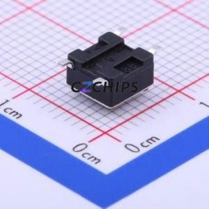 TS-1102S-C-B-B Tactile Switch SMD-4P,6x6mm Switch Single Pole Single Throw Round Button 2.6N Vertical Mount - Product Image 2