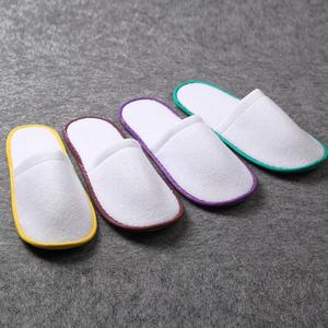 Logo personnalisé confortable EVA bout ouvert semelle épaisse anti-odeur antidérapant caractéristique doux intérieur hôtel maison pantoufles - Product Image 4