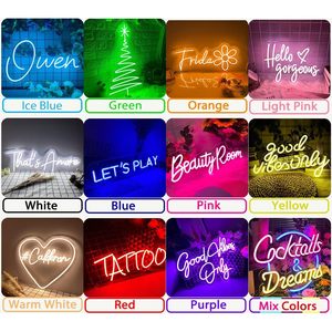Custom Happy Birthday Neon <b>Sign</b> Personalized LED <b>Light</b> for Wedding Birthday Gift Backdrop Decor - Product Image 6