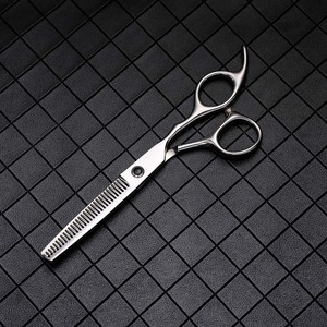 Hair Scissors 6 Inch Stainless Steel Sharp Blade Long Handle <b>Thinning</b> Shears For Hairdressing Kit Professional Home Use - Product Image 2