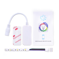 Vente chaude Mini RGBW LED Lights DC12V 24V Smart Phone Controlled Mini LED RGBW Dimmer