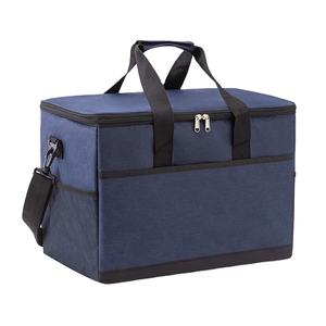 กระเป๋าเก็บความเย็นแบบพับได้ พกพาสะดวก ผลิตจากผ้าไม่ถักทอ เก็บความร้อน/เย็นได้ สำหรับใส่ปลา เครื่องดื่ม และเบียร์ - Product Image 1