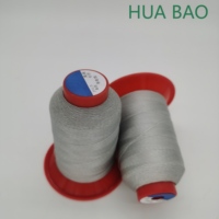 Hilo de coser de fibra de carbono personalizado, hilo de coser conductor para ropa, hilo de bordar de alta resistencia antiestático para coche para Tou