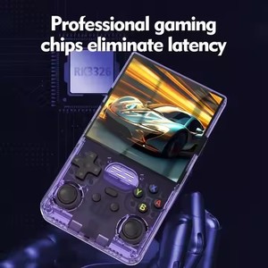 Nkiwi r39 max כף יד קונסולת משחק וידאו נייד 4 אינץ 720*720 פיקסלים מערכת לינוקס תומכת <span class=keywords><strong>2</strong></span> שחקנים - Product Image 3