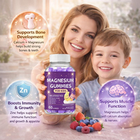 En stock – 60 Gummies au magnésium pour enfants, sans mélatonine, pour le sommeil, l'immunité et la croissance – Vente en gros et dropshipping