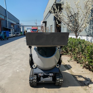 Bánh xích loại Dumper loader tự tải trộn bê tông mini xi măng trộn Máy trộn bê tông vận chuyển - Product Image 2