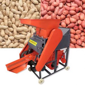 Nouvelle décortiqueuse d'arachides 220V/380V à double rouleau, moteur haute productivité, spécifique aux graines, sans dommages, faible taux de bris - Product Image 5