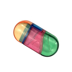 Dụng Cụ Gọt Bút Chì Bằng Nhựa STASUN, Một Lỗ Xoay, Chất Lượng Cao, Có Tẩy Dành Cho Trường Học - Product Image 2