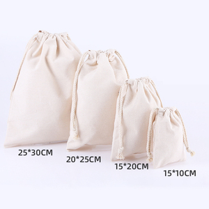 Bolsa de Algodón de Alta Calidad con Logotipo Personalizado, Mochila Reutilizable, Ecológica, con Cordón - Product Image 2