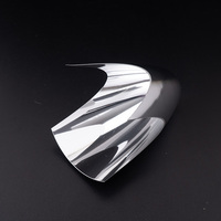 Réflecteur en aluminium filé de précision pour éclairage LED, abat-jour, miroir poli, couvercle de réflecteur anodisé OEM