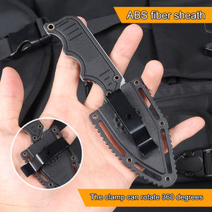 קשיות גבוהה 57 hrc להב 5cr13 סכין פלדה עם נדן נדן & להתמודד עם מקרה קשה עבור נוק - Product Image 5