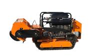 Trincia Radiocomandata 25HP Diesel Tracked Forestry Mulcher pour les pentes montagneuses, les vergers, les arbustes et le défrichement des zones brûlées