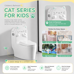 <span class=keywords><strong>WC</strong></span> en céramique à double chasse et fermeture douce, à poser au sol, avec garantie de 5 ans, idéal pour les salles de bain résidentielles, scolaires, hôtelières et de villas - Product Image 6