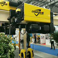 Palans électriques à câble de type européen, capacité de 1 à 6 tonnes, palan à poutre simple pour pont roulant et grue à portique, CE ISO