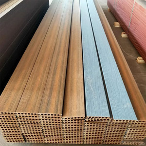 พรีเมี่ยมกลางแจ้งกันน้ำพลาสติกกลวงทำจากไม้พื้นระเบียงคอมโพสิตพื้นไม้กระดานสำหรับสวนระเบียง - Product Image 2