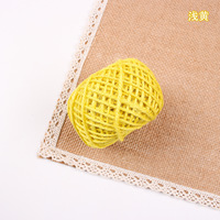 Vente en gros de ficelle en jute naturelle de 2 mm, corde pour mariage, Noël, festival, emballage de cadeaux, emballage, bricolage, décoration