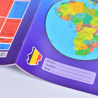 Carnet d'exercices le plus vendu Ghana Note 1, carnet à prix abordable Note 3, carnet ligné pour le marché africain, lignage carré, lignage français, usine chinoise