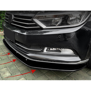 Spoiler Anteriore in Plastica ABS, Labbro Paraurti Anteriore Effetto Fibra di Carbonio per VW <span class=keywords><strong>Passat</strong></span> B8 Magotan <span class=keywords><strong>Variant</strong></span> 2016-2019 - Product Image 3