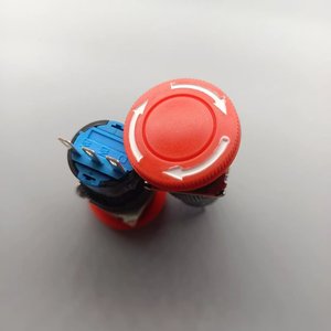 30V 5A AC 250V 3A dừng khẩn cấp <span class=keywords><strong>push</strong></span> <span class=keywords><strong>button</strong></span> chuyển đỏ 16mm nấm dừng khẩn cấp e-stop chuyển 3 pins/6pin không + NC DC - Product Image 4
