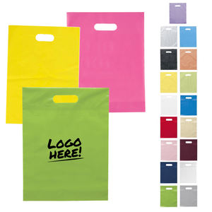 Bolsas de plástico ecológicas con logotipos, bolsas de plástico troqueladas, bolsas de plástico troqueladas, Plástico - Product Image 2