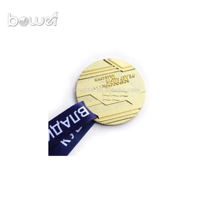 2018 New Design Engraved Metal Medals Handcrafted Metal Crafts